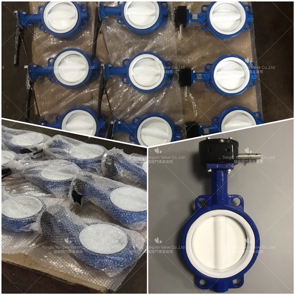 订单XU277_V字蝶阀150套整装待发！