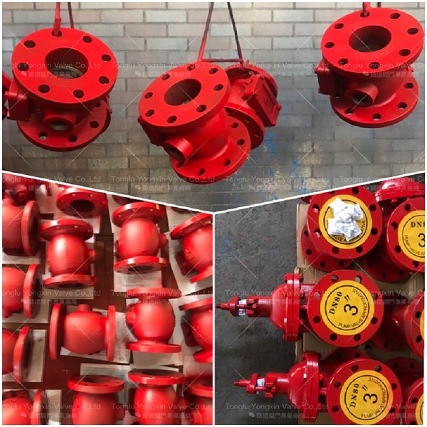 订单XU332_日标10K硬密封消防闸阀600套消防止回阀600套完工下线， 发往中国台湾!